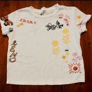 MOTHER Graphic Tee - What Happens Here Stays Here Boxy Goodie S